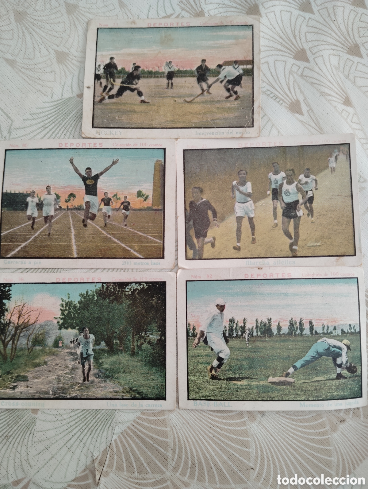 Coleccionismo cromos antiguos: Cromos antiguos deporte