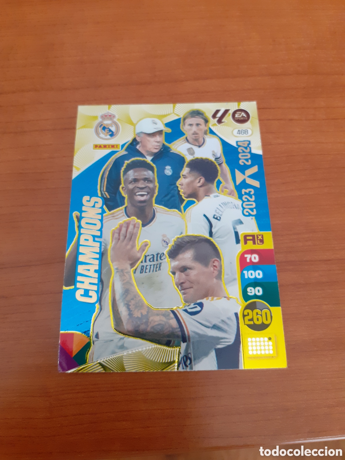 Coleccionismo cromos antiguos: PANINI ADRENALYN REAL MADRID CHAMPIONS 2024 2025