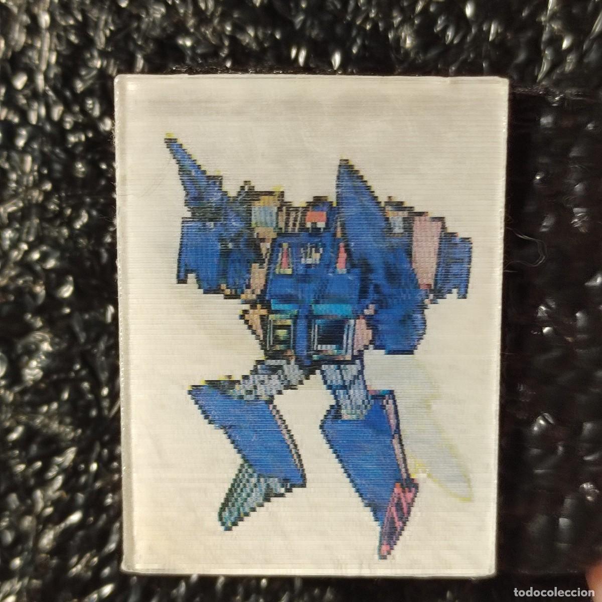 Coleccionismo cromos antiguos: TRANSFORMERS .Blitzwing . VISIORAMA 3D*CROMO plastico BOLLYCAO *Hologramas Lenticulares* SIN TRASERA