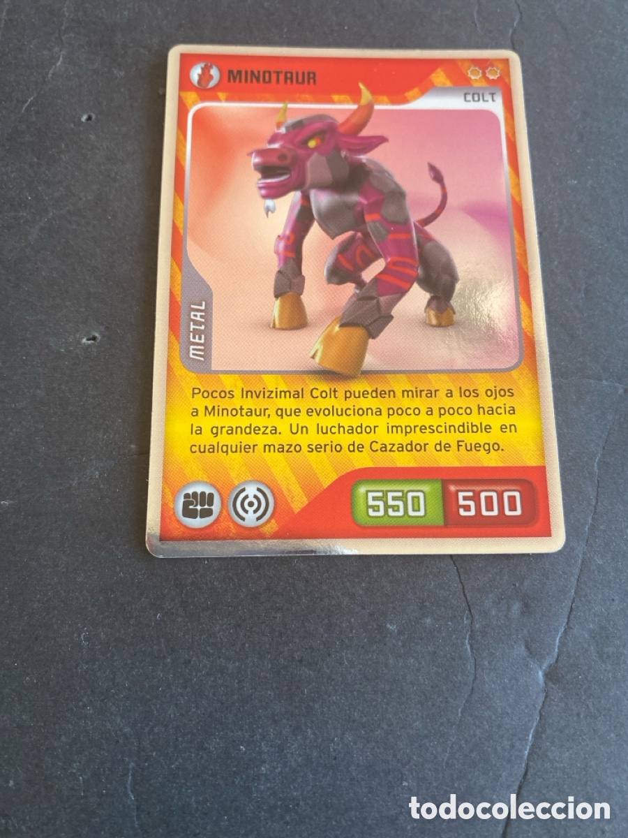Coleccionismo cromos antiguos: Cromo carta Invizimals desaf&iacute;o oculto N* 017
