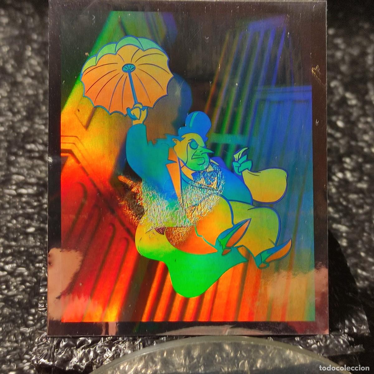 Coleccionismo cromos antiguos: CROMO BATMAN DE PANINI ** LETRA I ** HOLOGRAMA PEGATINA ** CON TRASERA