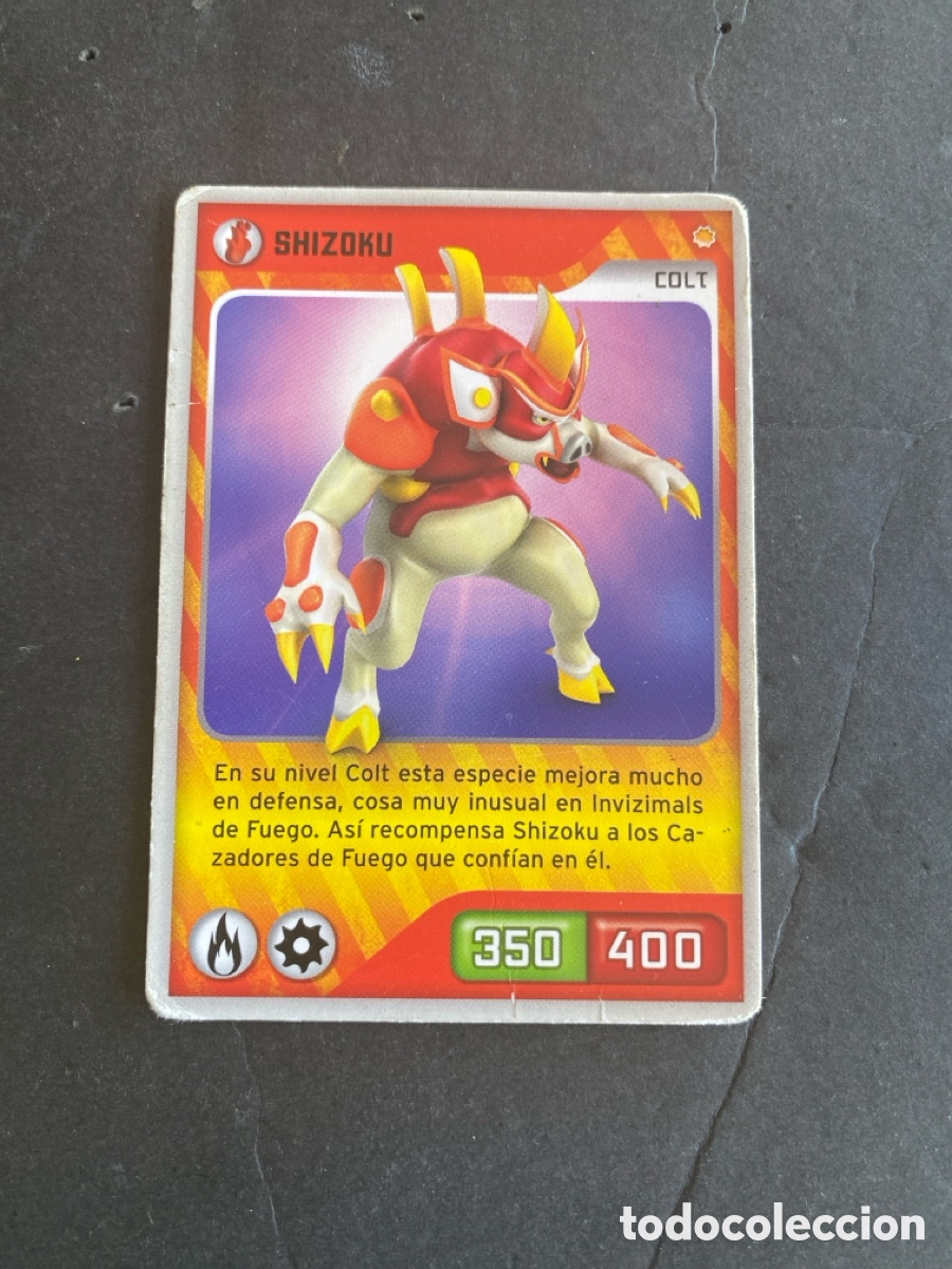 Coleccionismo cromos antiguos: Cromo carta Invizimals desaf&iacute;o oculto N*023