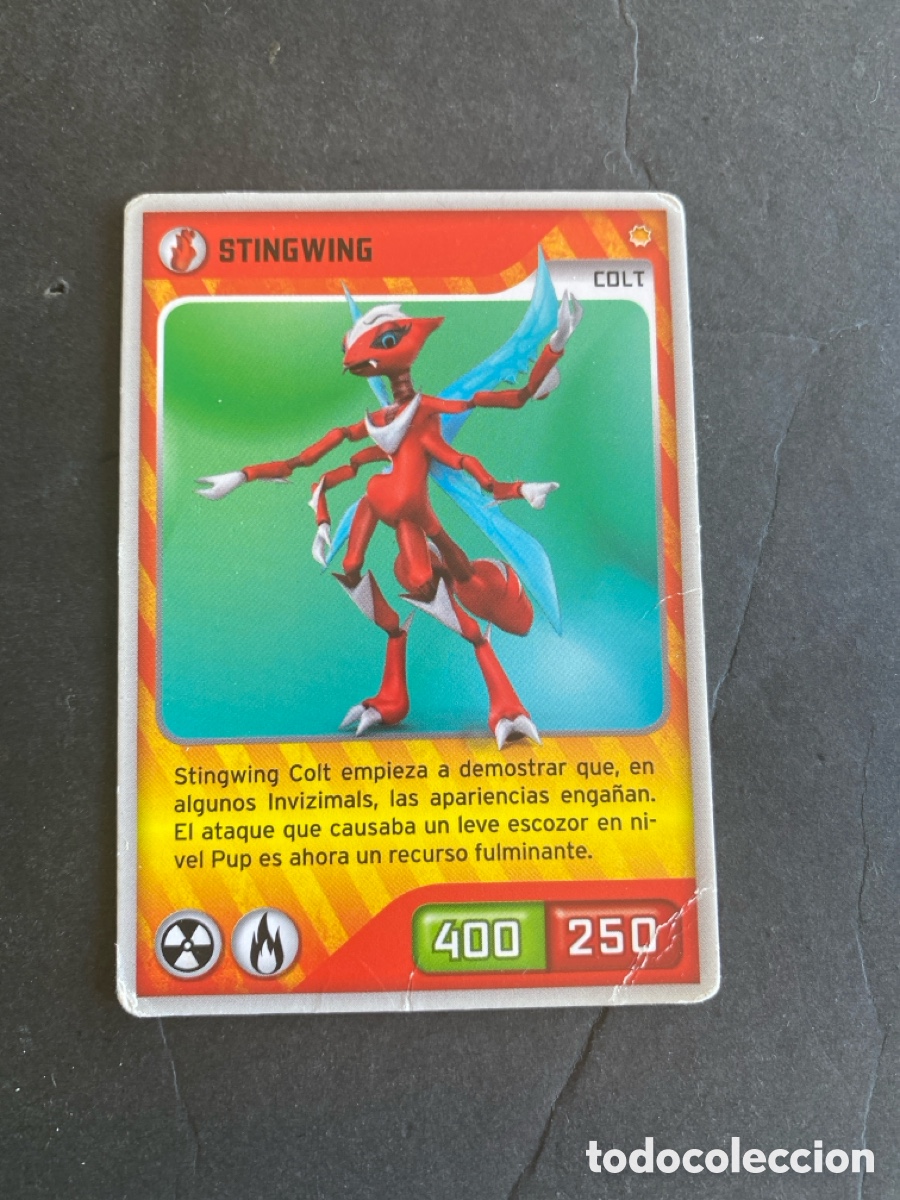 Coleccionismo cromos antiguos: Cromo carta Invizimals desaf&iacute;o oculto N* 026