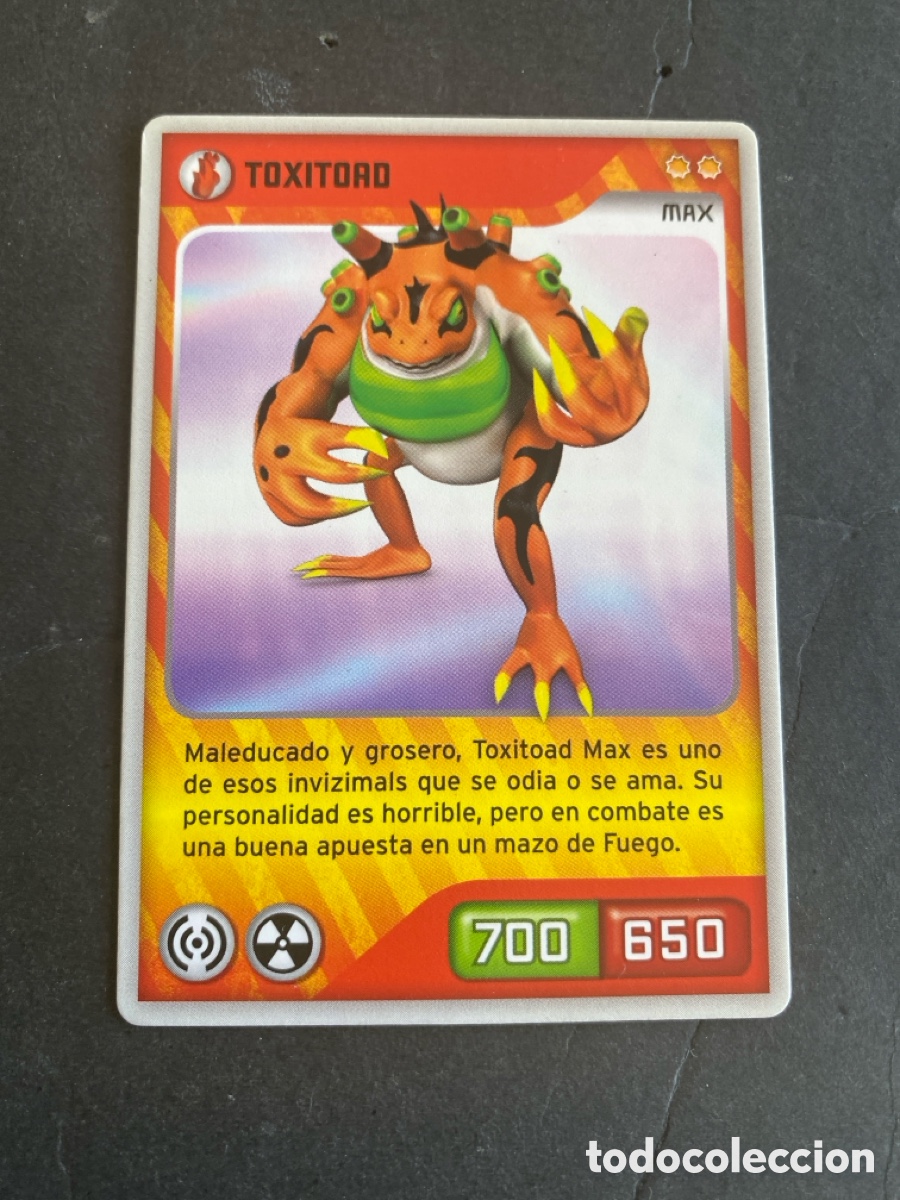 Collectable Antique Stickers: Cromo carta Invizimals desaf&iacute;o oculto N* 030