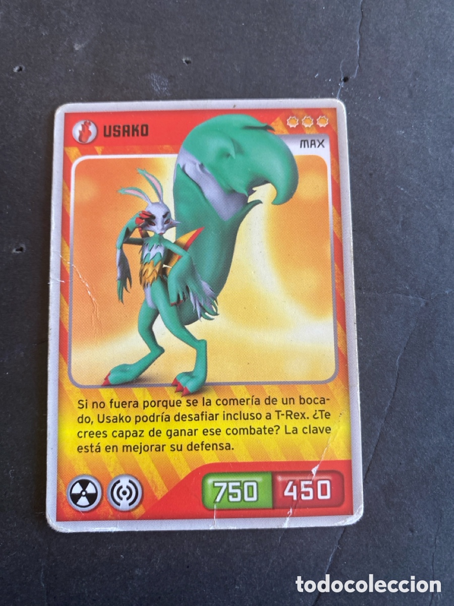 Coleccionismo cromos antiguos: Cromo carta Invizimals desaf&iacute;o oculto N* 33