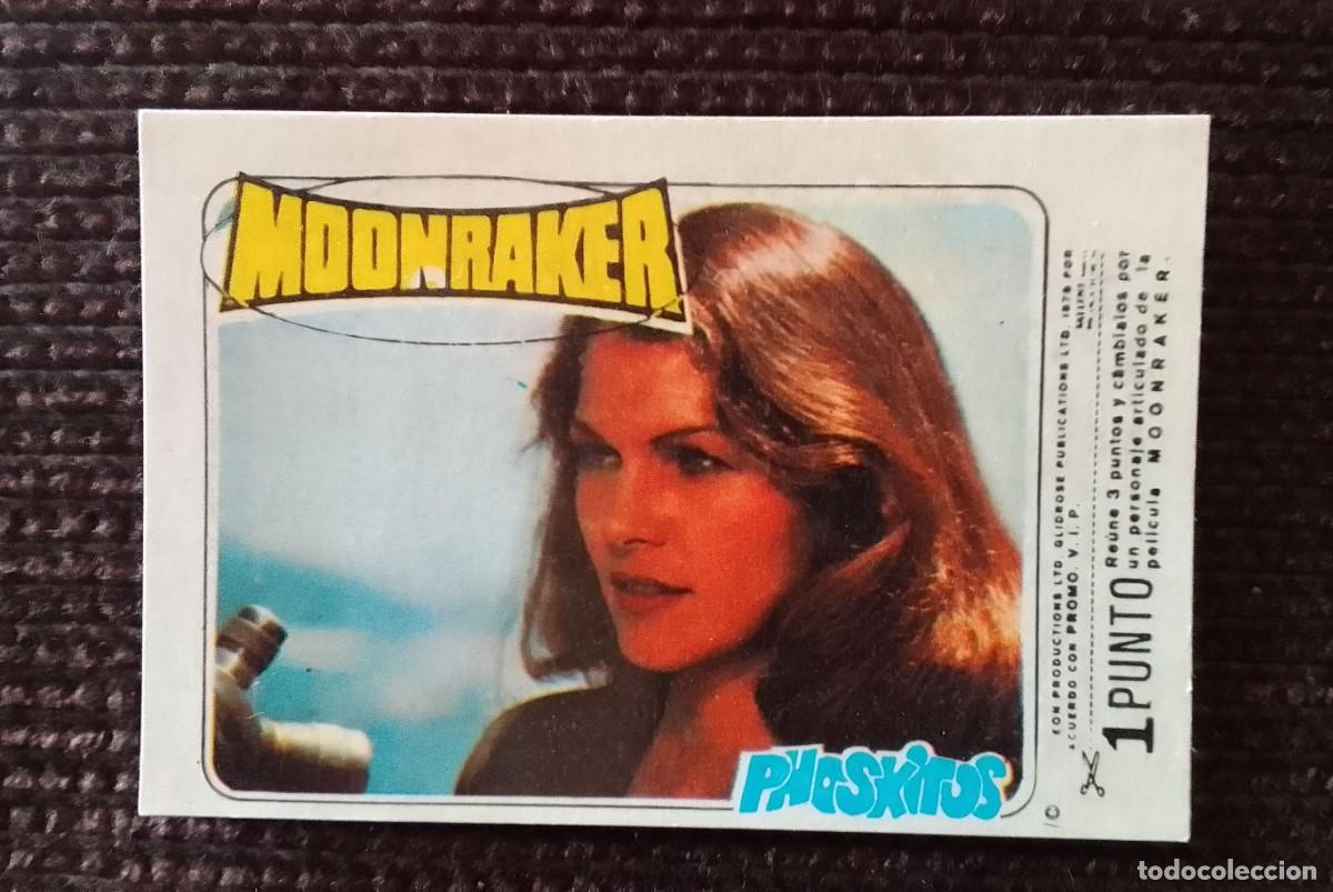 Coleccionismo cromos antiguos: Cromo MOONRAKER. PHOSKITOS. 1 PUNTO.
