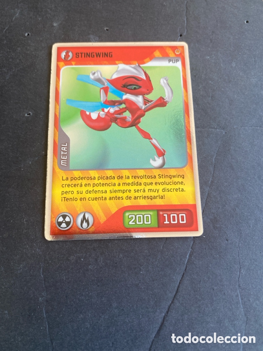 Coleccionismo cromos antiguos: Cromo carta Invizimals desaf&iacute;o oculto N*040