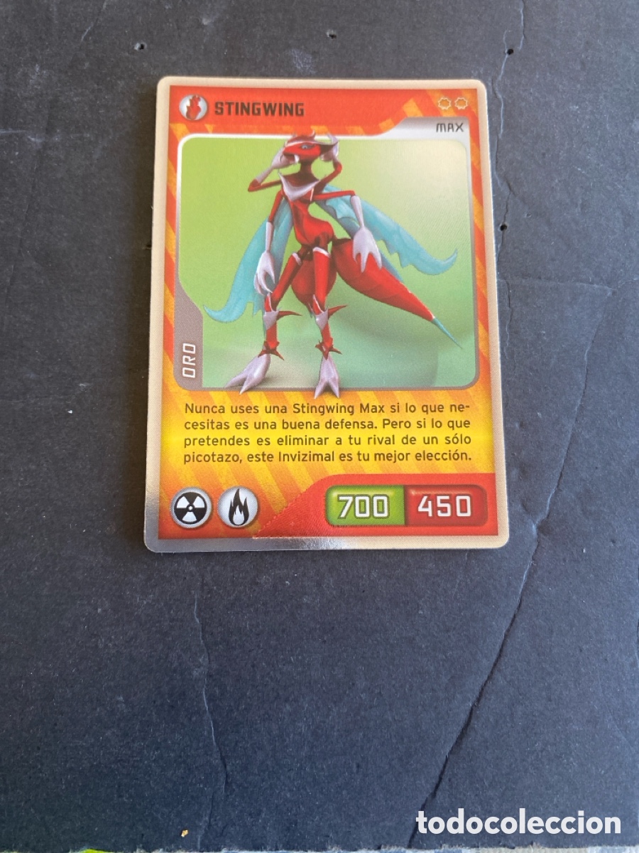 Coleccionismo cromos antiguos: Cromo carta Invizimals desaf&iacute;o oculto N*042