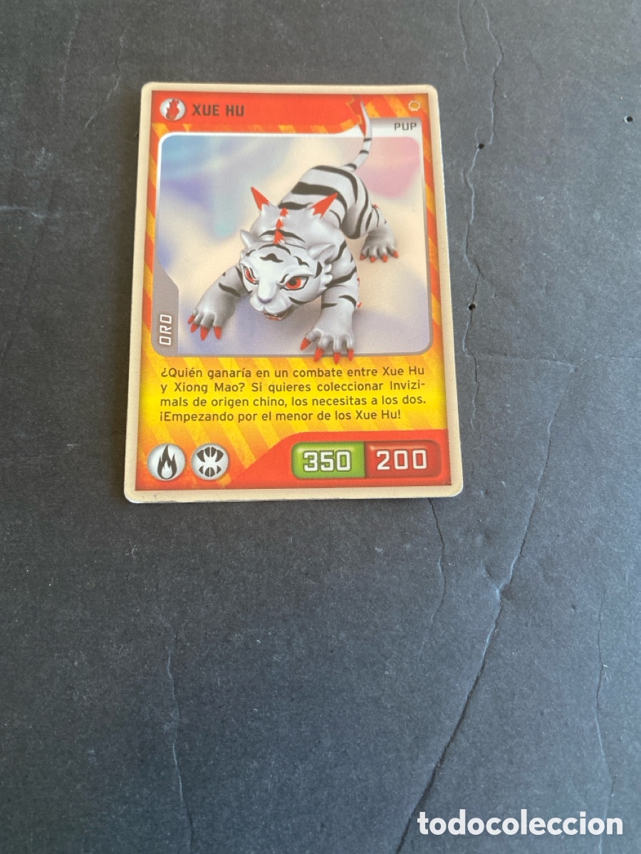 Coleccionismo cromos antiguos: Cromo carta Invizimals desaf&iacute;o oculto N* 043