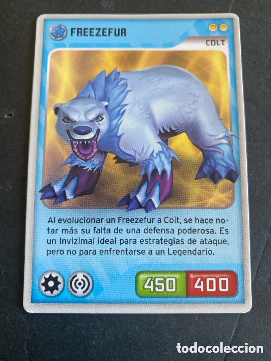 Coleccionismo cromos antiguos: Cromo carta Invizimals desaf&iacute;o oculto N*050