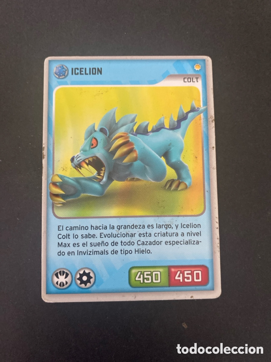 Coleccionismo cromos antiguos: Cromo carta Invizimals desaf&iacute;o oculto N* 059
