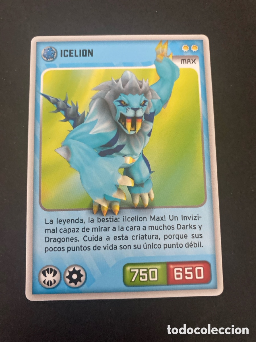 Coleccionismo cromos antiguos: Cromo carta Invizimals desaf&iacute;o oculto N* 060