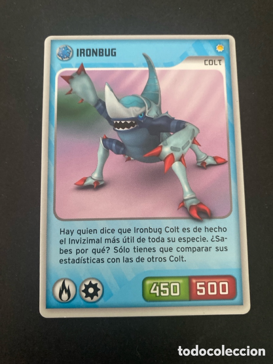 Coleccionismo cromos antiguos: Cromo carta Invizimals desaf&iacute;o oculto N* 062