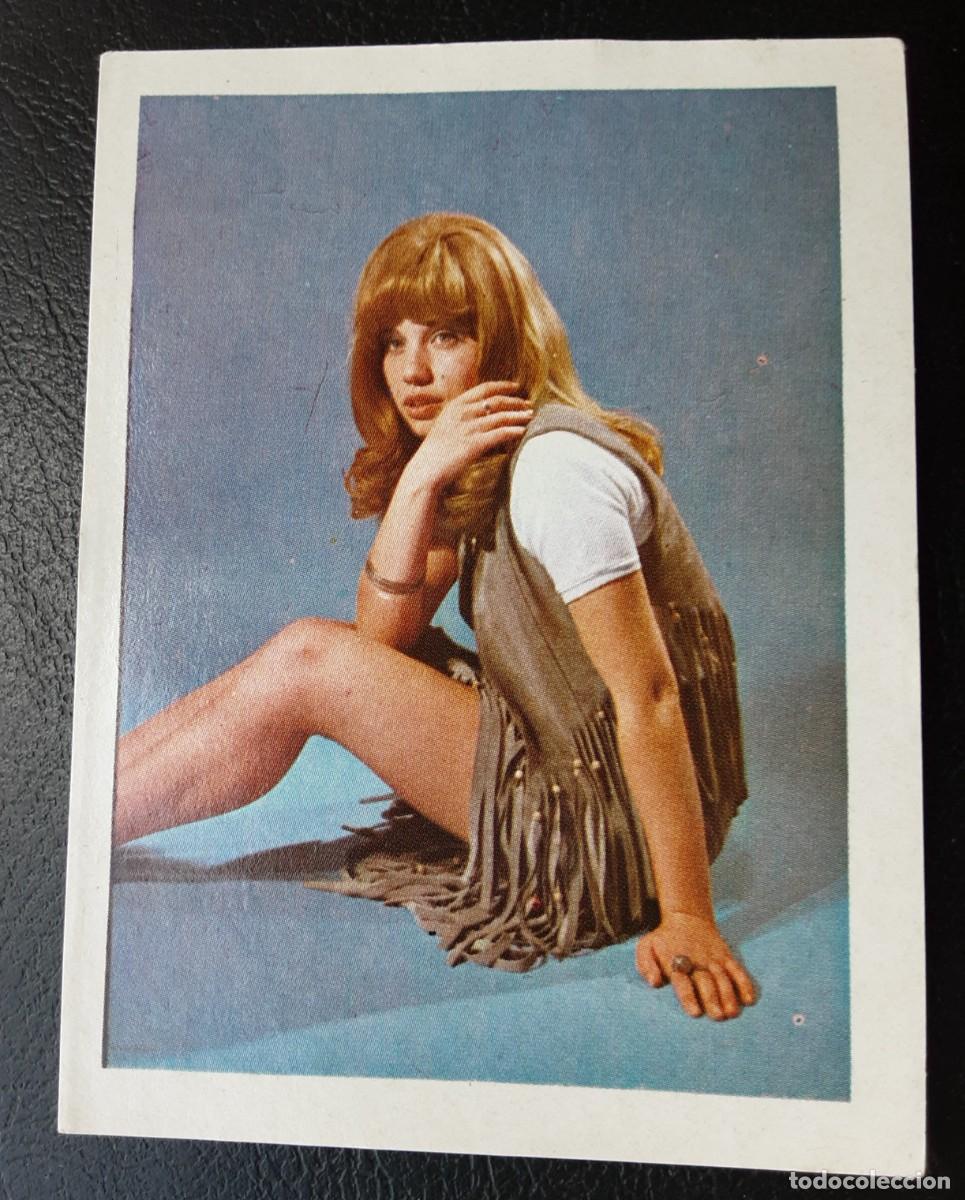 Coleccionismo cromos antiguos: CROMO DE KARINA DE LA COLECCI&Oacute;N ARTISTAS, EDITORIAL BRUGUERA 1972.