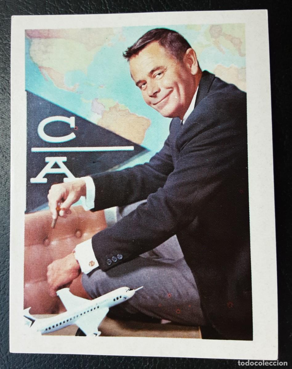 Coleccionismo cromos antiguos: CROMO DE GLENN FORD DE LA COLECCI&Oacute;N ARTISTAS, EDITORIAL BRUGUERA 1972.