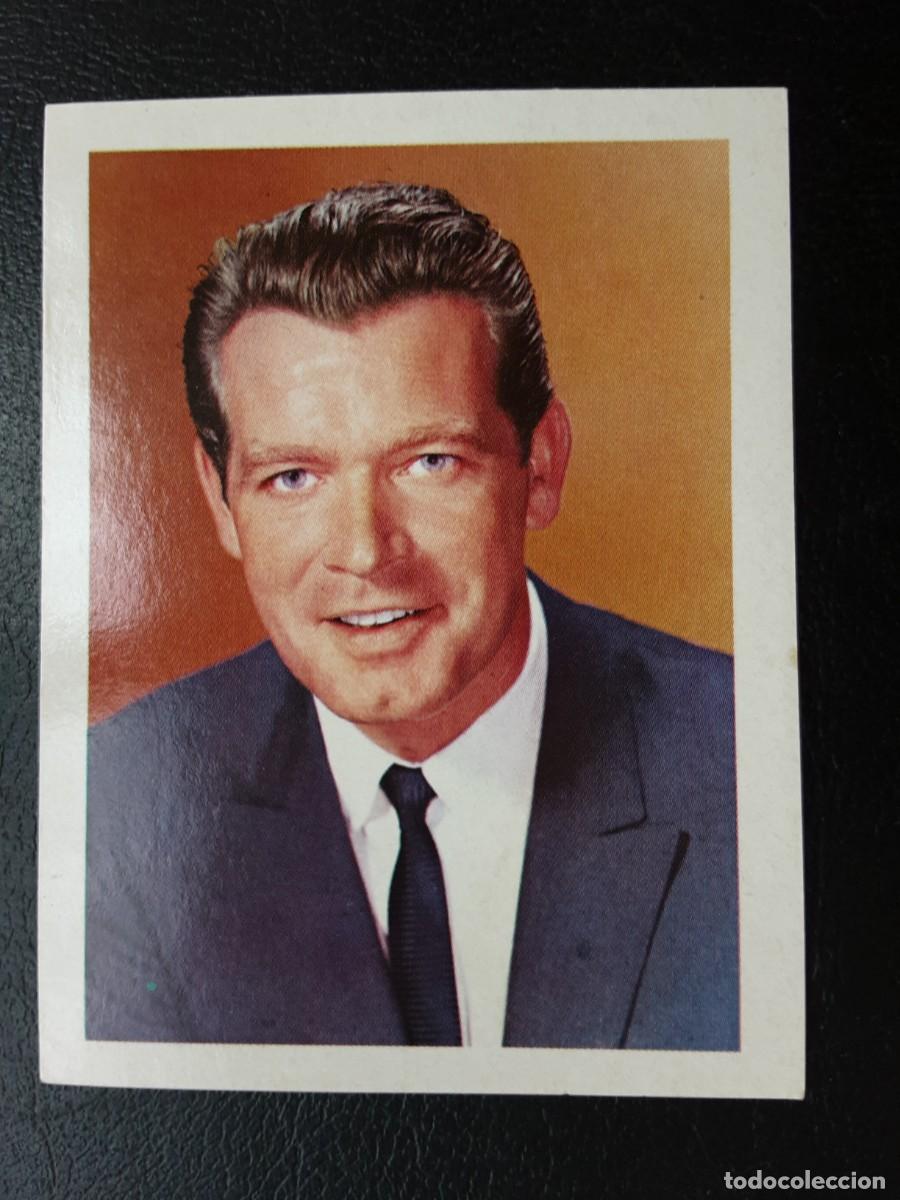 Coleccionismo cromos antiguos: CROMO DE STEPHEN BOYD DE LA COLECCI&Oacute;N ARTISTAS, EDITORIAL BRUGUERA 1972.