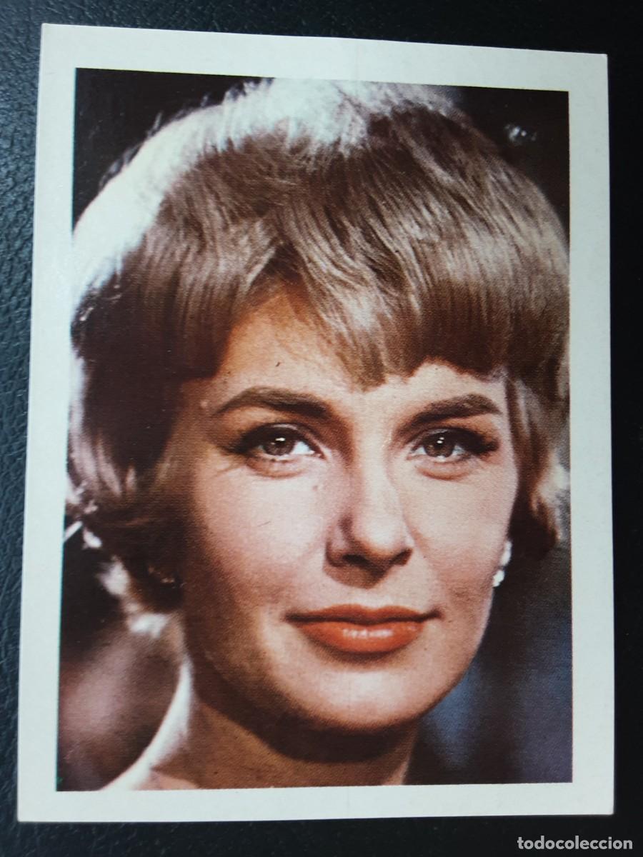 Coleccionismo cromos antiguos: CROMO DE JOANNE WOODWARD DE LA COLECCI&Oacute;N ARTISTAS, EDITORIAL BRUGUERA 1972.