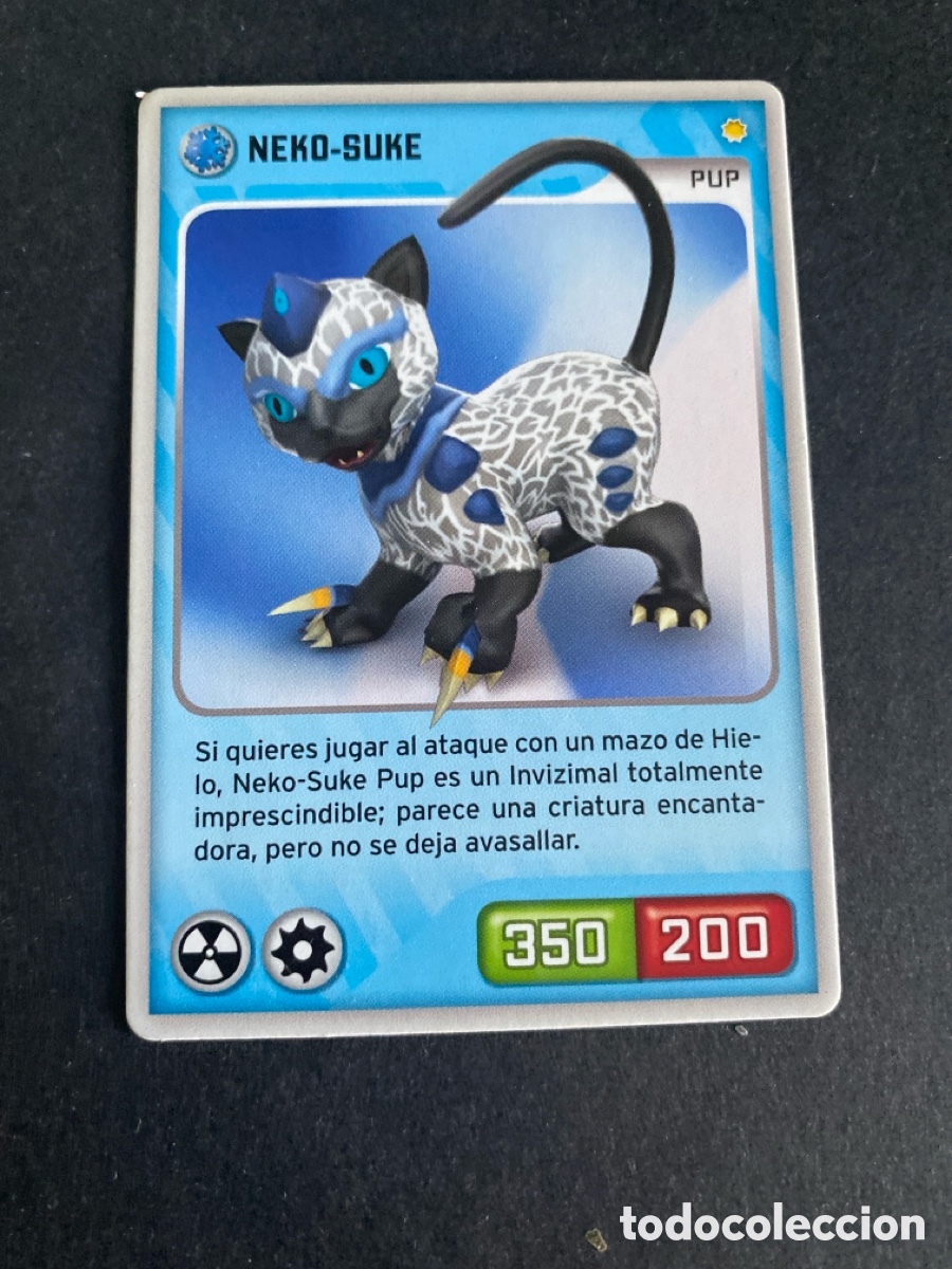 Coleccionismo cromos antiguos: Cromo carta Invizimals desaf&iacute;o oculto N*064