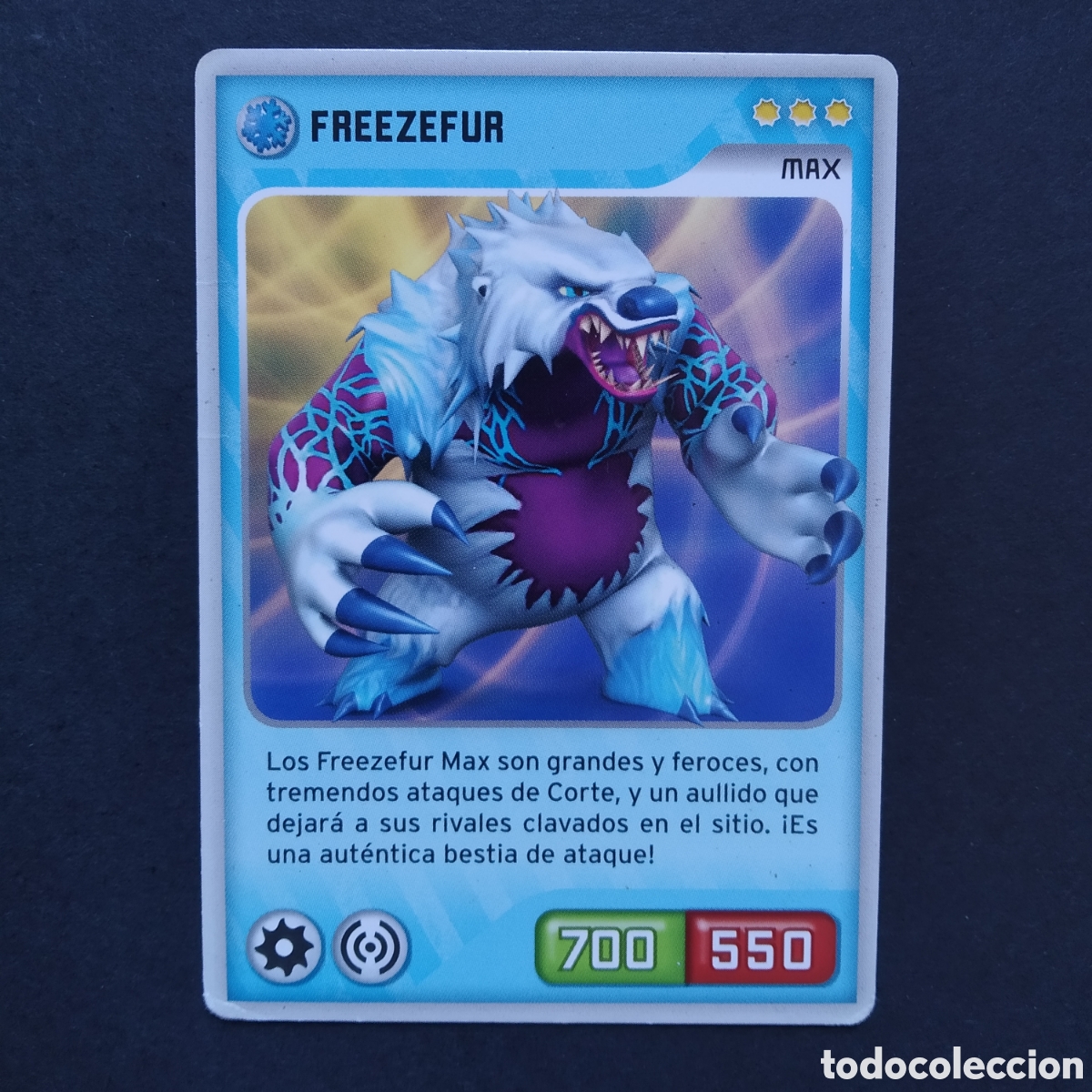 Coleccionismo cromos antiguos: CROMO - N&ordm; 051 - FREEZEFUR - INVIZIMALS, DESAFIOS OCULTOS - PANINI - A&Ntilde;O 2013