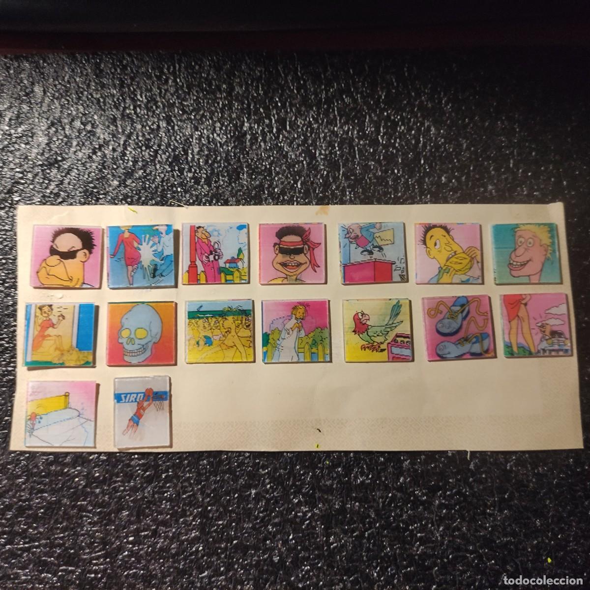 Collectable Antique Stickers: CROMO VISIORAMA HOLOGRAFICO ** CROMOVILE MATUTANO ? *16 UNIDADES* PEGADOS* TAMBIEN SUELTOS, PEDIR