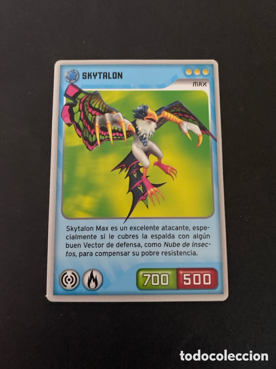 Coleccionismo cromos antiguos: Cromo carta Invizimals desaf&iacute;o oculto N* 075