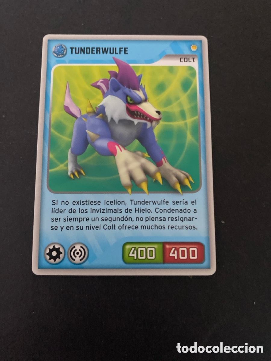 Coleccionismo cromos antiguos: Cromo carta Invizimals desaf&iacute;o oculto N*080