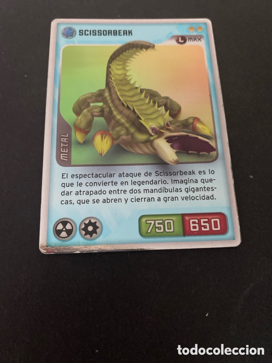 Coleccionismo cromos antiguos: Cromo carta Invizimals desaf&iacute;o oculto N* 086