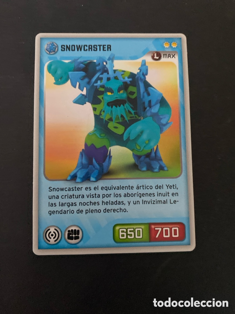 Coleccionismo cromos antiguos: Cromo carta Invizimals desaf&iacute;o oculto N* 087