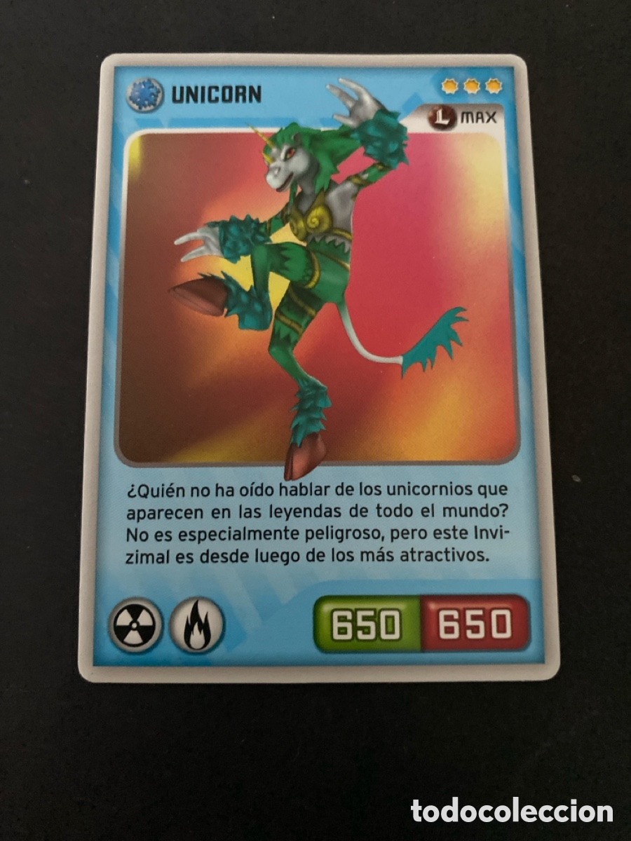 Coleccionismo cromos antiguos: Cromo carta Invizimals desaf&iacute;o oculto N*088