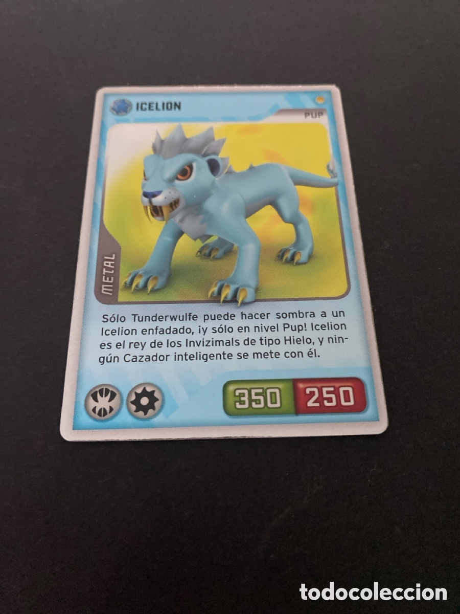 Coleccionismo cromos antiguos: Cromo carta Invizimals desaf&iacute;o oculto N*091