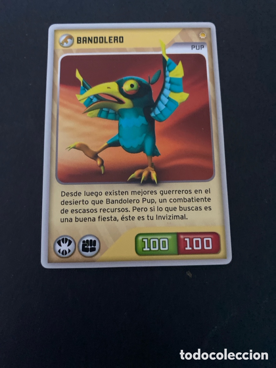 Coleccionismo cromos antiguos: Cromo carta Invizimals desaf&iacute;o oculto N* 094