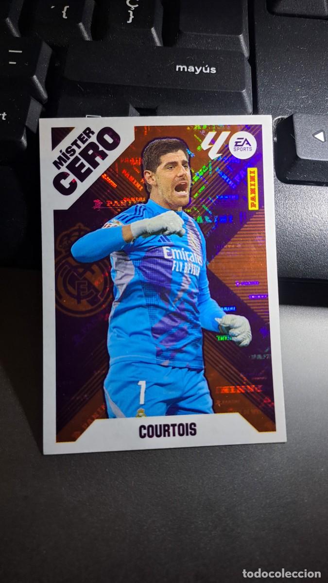 Coleccionismo cromos antiguos: CROMO COURTOIS 2 MISTER CERO 2 REAL MADRID LIGA 2025 2026 25 26 ESTE PANINI NUNCA PEGADO