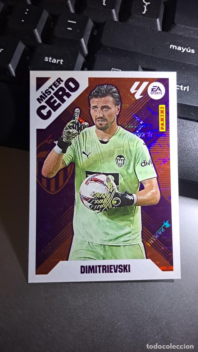 Colecionismo Cromos antigos: CROMO DIMITRIEVSKI 4 MISTER CERO 4 VALENCIA LIGA 2025 2026 25 26 ESTE PANINI NUNCA PEGADO