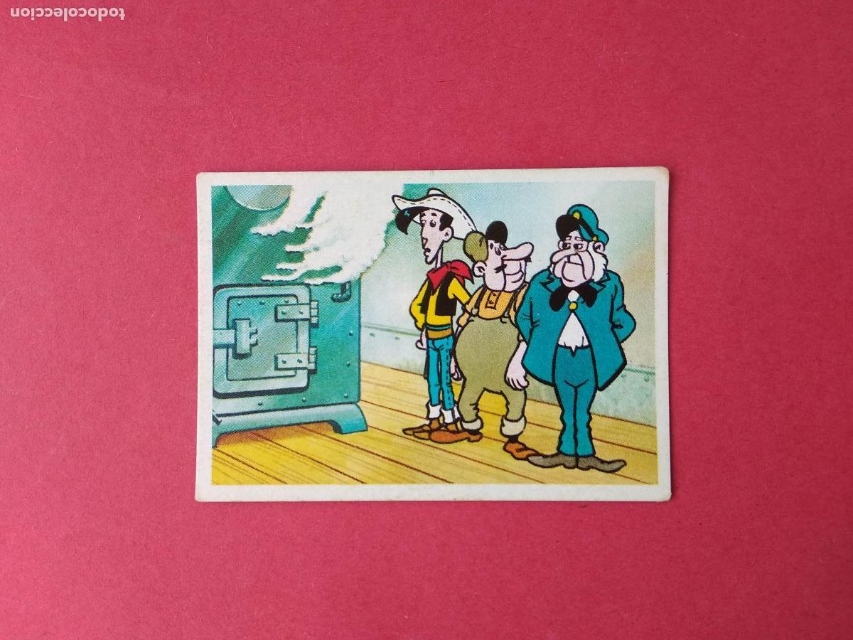 Coleccionismo cromos antiguos: CROMOS EDICIONES ESTE 1985 LUCKY LUKE CROMO NUNCA PEGADO N&ordm; 109