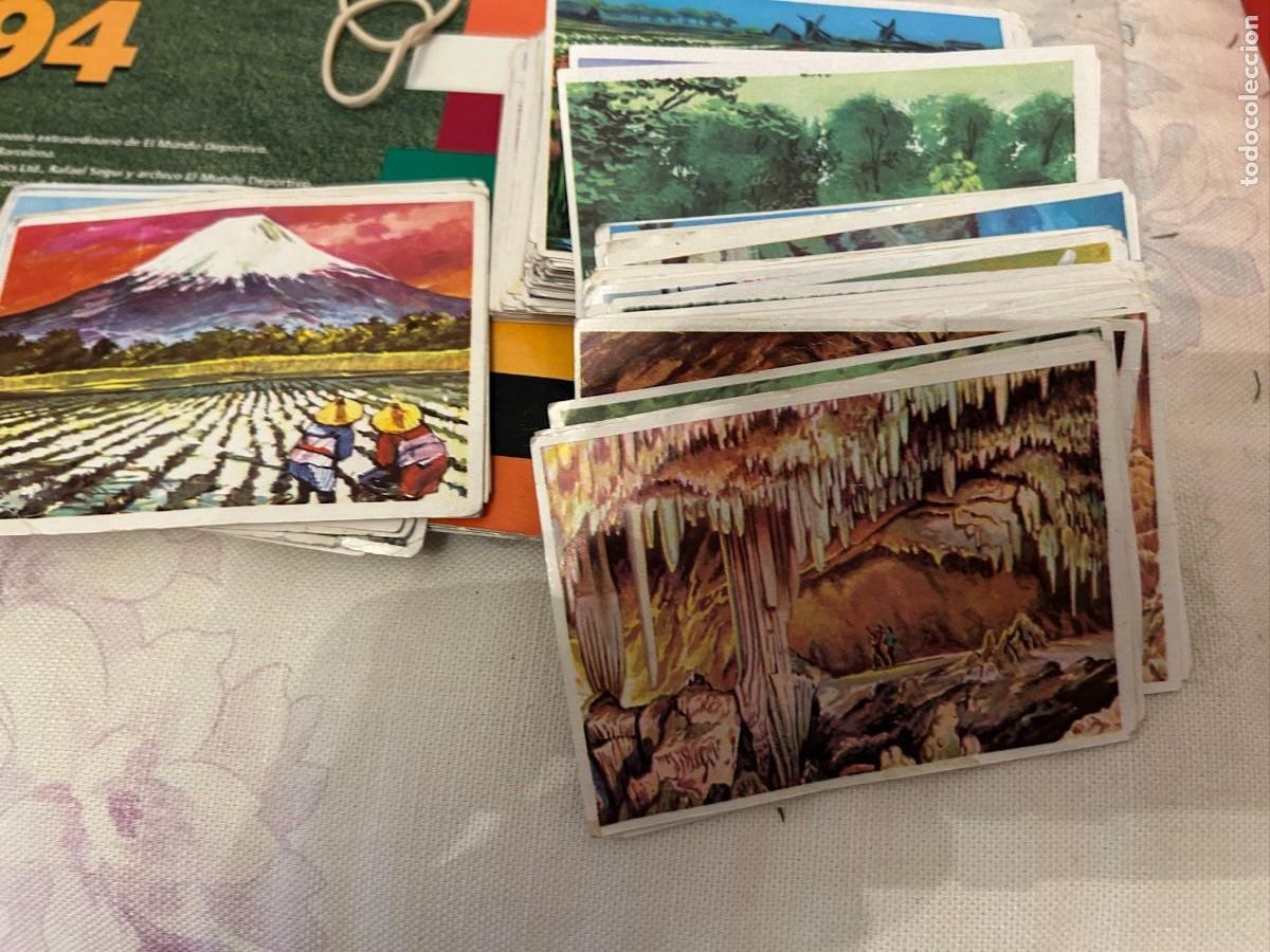 Coleccionismo cromos antiguos: LA VUELTA AL MUNDO EN 320 CROMOS 208 CROMOS NO PEGADOS SE VENDEN SUELTOS