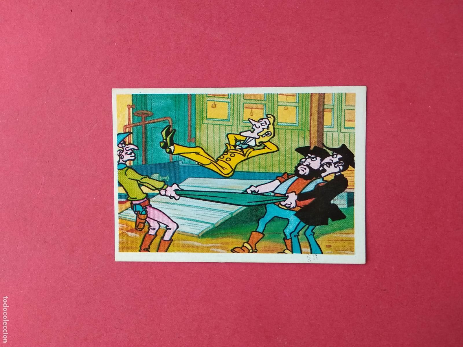 Coleccionismo cromos antiguos: CROMOS EDICIONES ESTE 1985 LUCKY LUKE CROMO NUNCA PEGADO N&ordm; 81