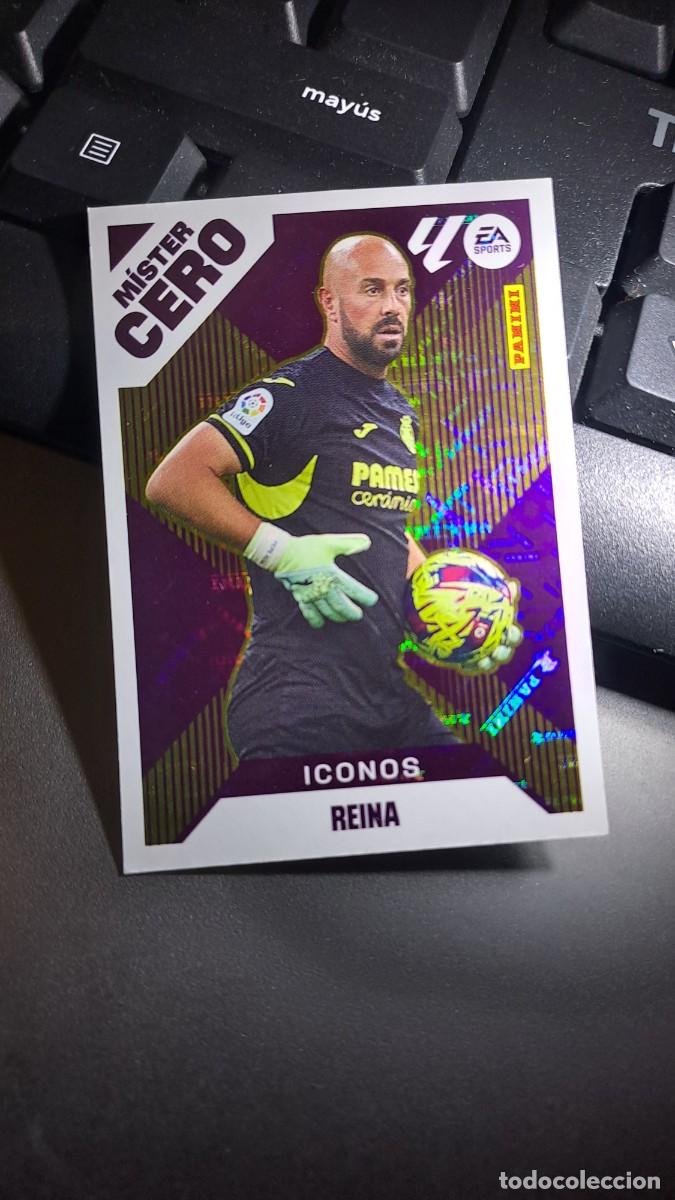 Coleccionismo cromos antiguos: CROMO REINA 15 MISTER CERO 15 ICONOS VILLARREAL LIGA 2025 2026 25 26 ESTE PANINI NUNCA PEGADO