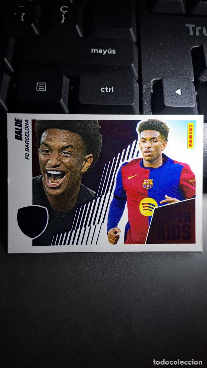 Collezionismo Figurine antiche: CROMO BALDE 2 ADN SUPER KIDS 2 BARCELONA LIGA 2025 2026 25 26 ESTE PANINI NUNCA PEGADO