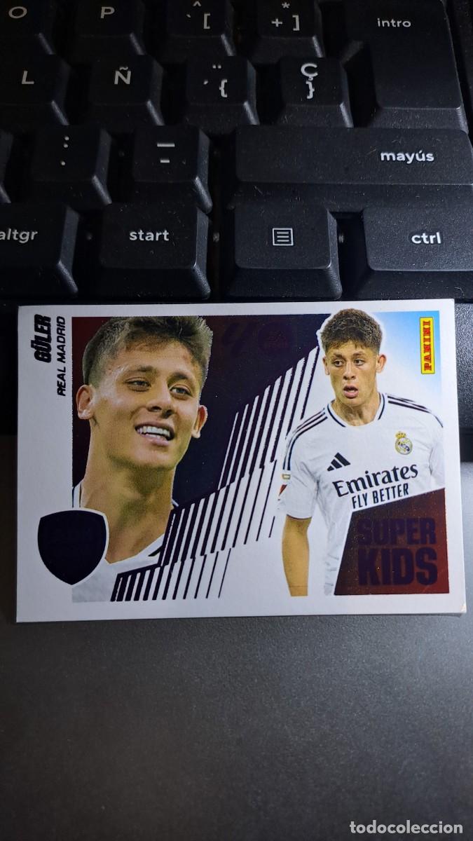 Coleccionismo cromos antiguos: CROMO GULER 10 ADN SUPER KIDS 10 REAL MADRID LIGA 2025 2026 25 26 ESTE PANINI NUNCA PEGADO
