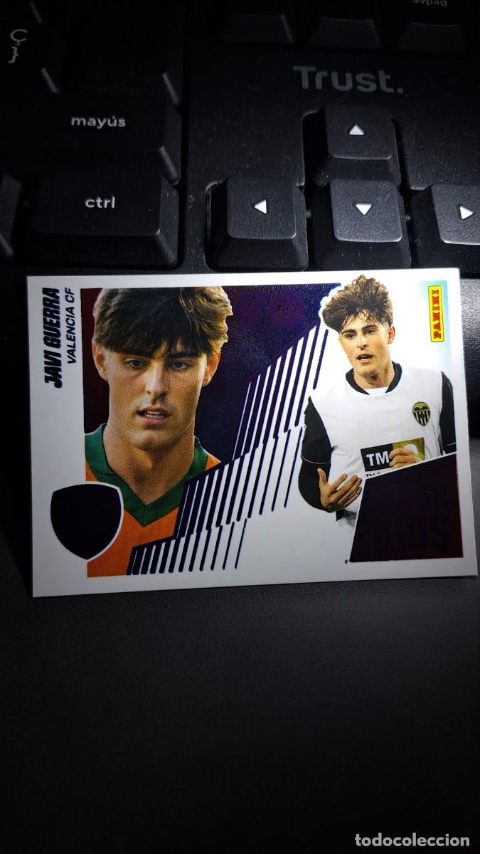 Coleccionismo cromos antiguos: CROMO JAVI GUERRA 12 ADN SUPER KIDS 12 VALENCIA LIGA 2025 2026 25 26 ESTE PANINI NUNCA PEGADO