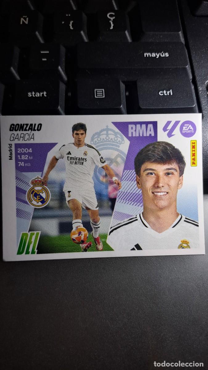 Coleccionismo cromos antiguos: CROMO GONZALO 18 BIS COLOCA REAL MADRID LIGA 2025 2026 25 26 ESTE PANINI NUNCA PEGADO