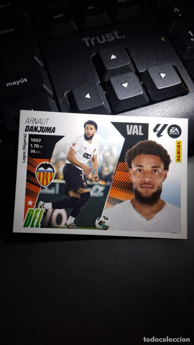 Coleccionismo cromos antiguos: CROMO DANJUMA 18 BIS COLOCA VALENCIA LIGA 2025 2026 25 26 ESTE PANINI NUNCA PEGADO