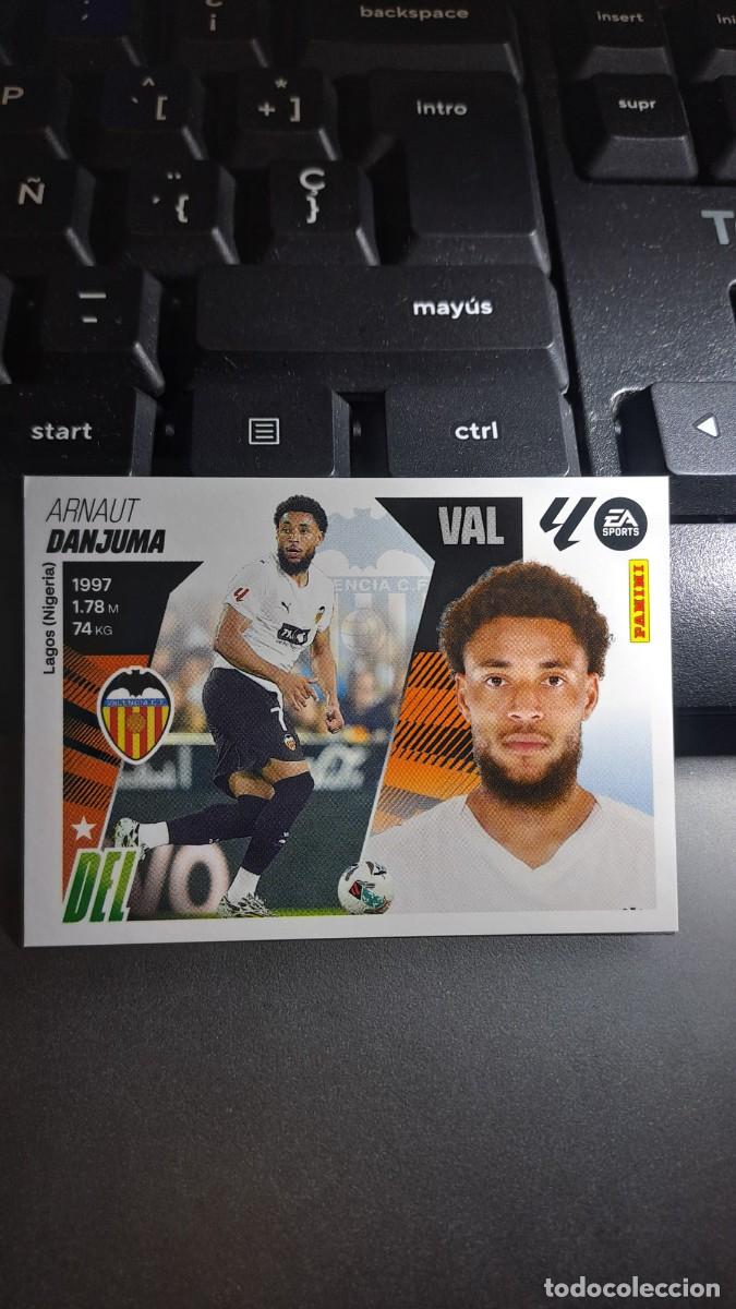 Coleccionismo cromos antiguos: CROMO DANJUMA 18 BIS COLOCA VALENCIA LIGA 2025 2026 25 26 ESTE PANINI NUNCA PEGADO