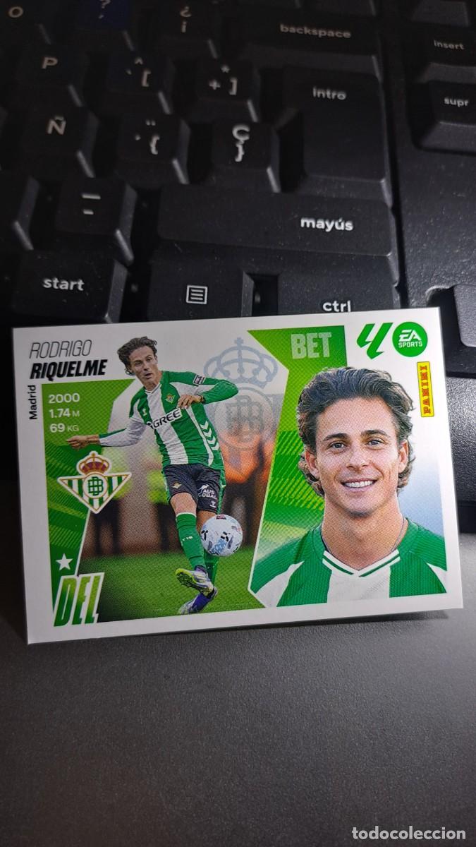 Coleccionismo cromos antiguos: CROMO RIQUELME FICHAJE 10 ULTIMOS FICHAJES 10 BETIS LIGA 2025 2026 25 26 ESTE PANINI NUNCA PEGADO