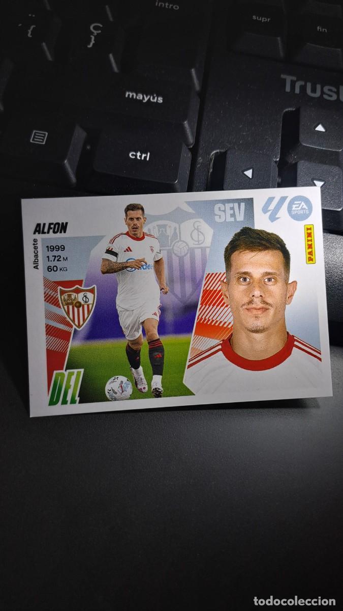 Coleccionismo cromos antiguos: CROMO ALFON FICHAJE 16 ULTIMOS FICHAJES 16 SEVILLA LIGA 2025 2026 25 26 ESTE PANINI NUNCA PEGADO