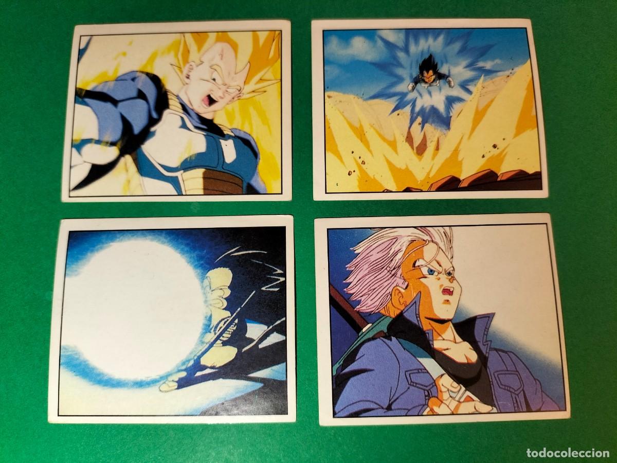 Colecionismo Cromos antigos: (DRAGONBALL Z 2-PANINI) LOTE DE 4 CROMOS DRAGONBALL Z 2 NUNCA PEGADOS
