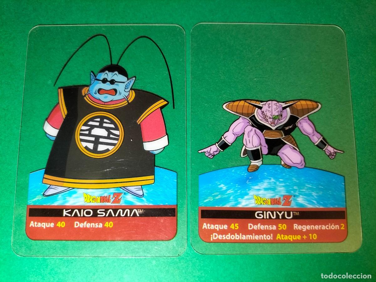 Colecionismo Cromos antigos: (DRAGONBALL Z LAMINACARDS) LOTE DE 2 LAMINACARDS DE EDIBAS DRAGONBALL Z