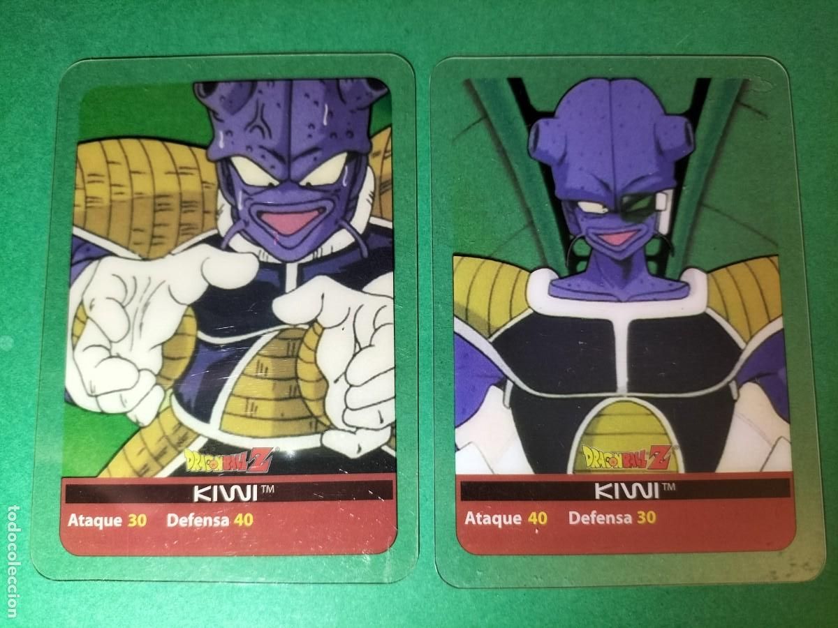 Colecionismo Cromos antigos: (DRAGONBALL Z LAMINACARDS) LOTE DE 2 LAMINACARDS DE EDIBAS DRAGONBALL Z