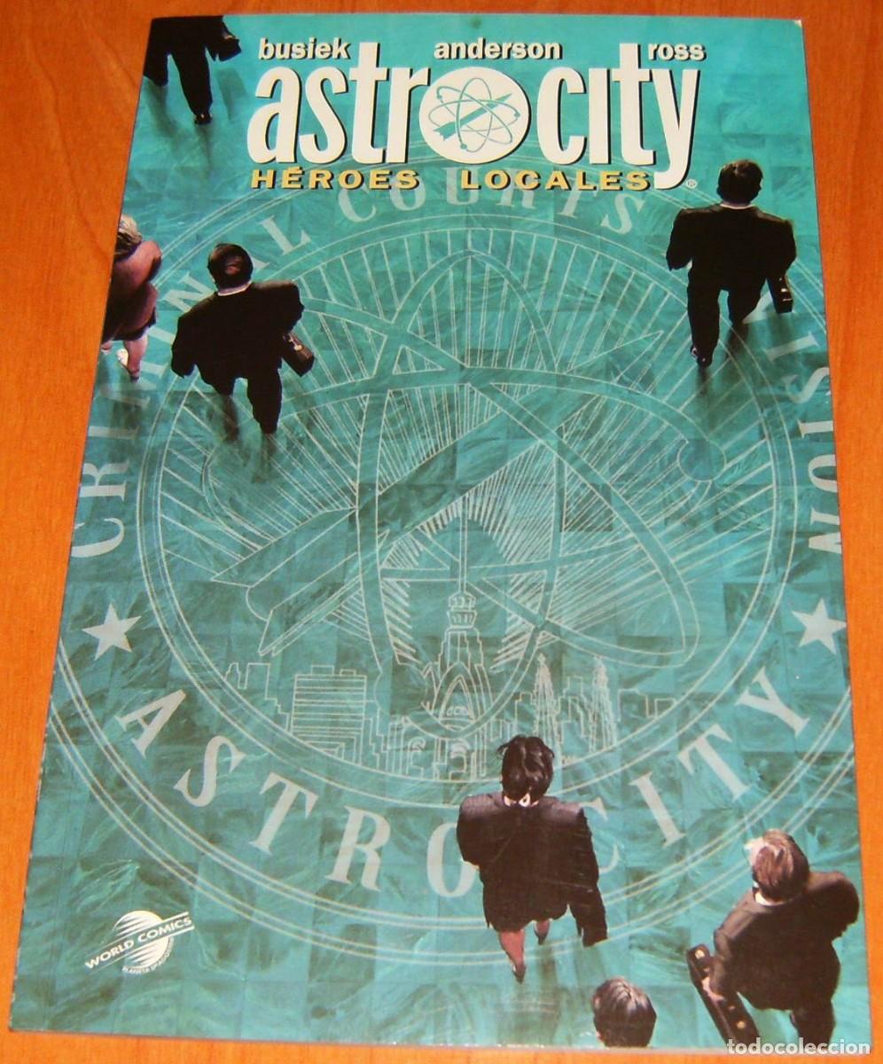 Coleccionismo cromos antiguos: ASTRO CITY - HEROES LOCALES - Editorial Planeta