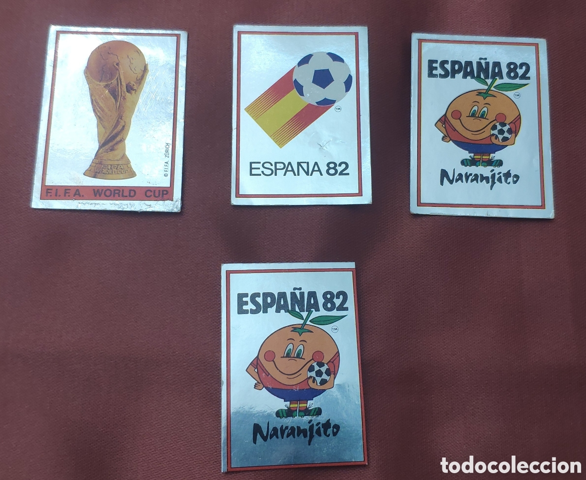 Coleccionismo cromos antiguos: Lote cromos numeros 1 ,2 y 3 de colecci&oacute;n Panini Mundial Espa&ntilde;a 82.&nbsp;